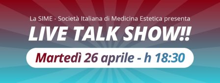 1° Talk Show SIME live social - 26 aprile 2022