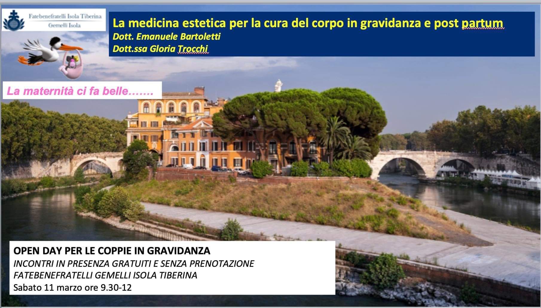 La Medicina Estetica per la cura del corpo in gravidanza e post-partum - Isola Tiberina