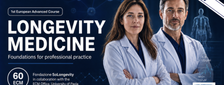 Primo Corso Europeo in Medicina della Longevità - Patrocinio SIME